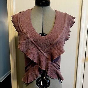 American Rag Purple Crop Top